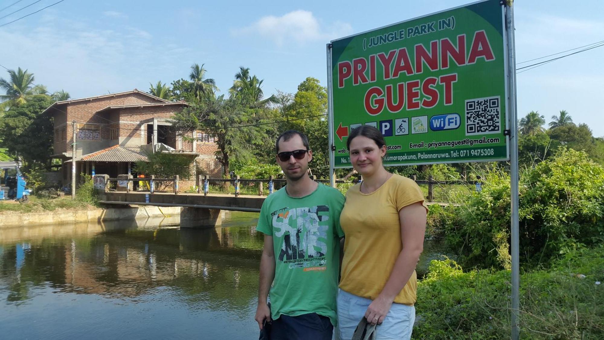 Priyanna Guest, Forest View Polonnaruwa Exteriör bild